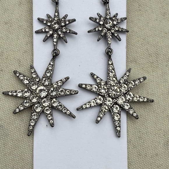 Express Crystal Starburst Earrings - Picture 3 of 6